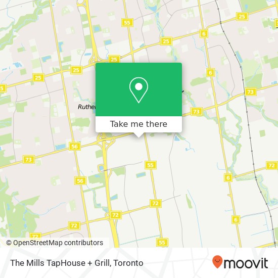 The Mills TapHouse + Grill map