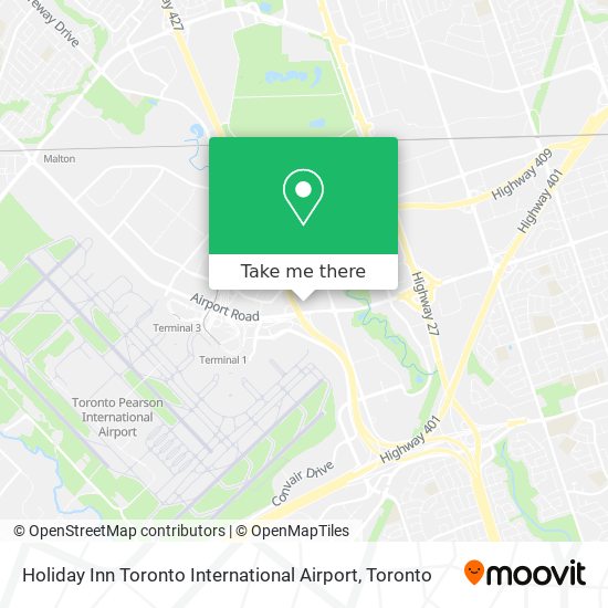 Holiday Inn Toronto International Airport plan
