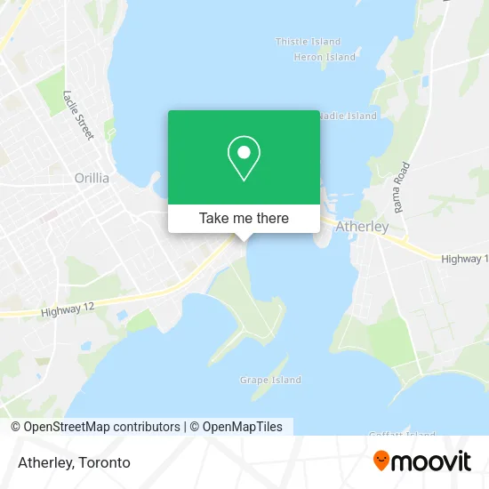 Atherley map