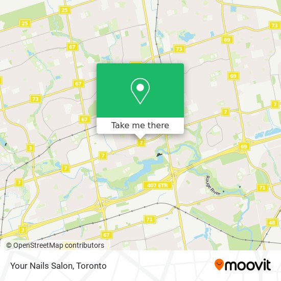 Your Nails Salon map
