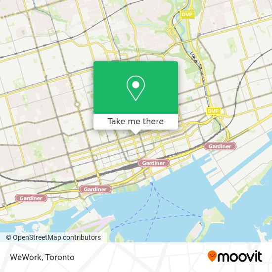 WeWork map