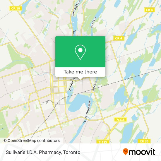 Sullivan's I.D.A. Pharmacy map