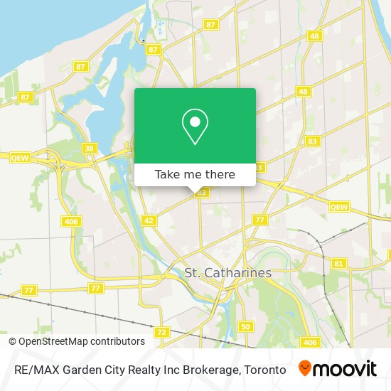 RE / MAX Garden City Realty Inc Brokerage map