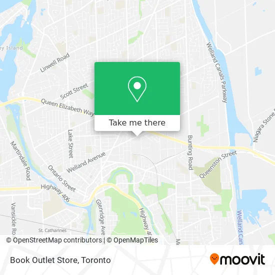 Book Outlet Store map