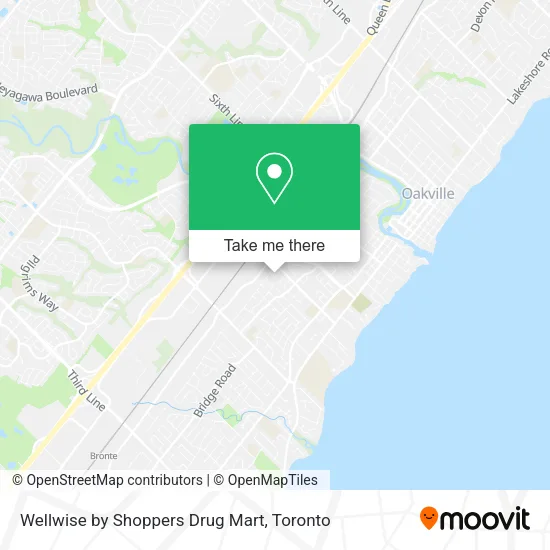 Wellwise by Shoppers Drug Mart map
