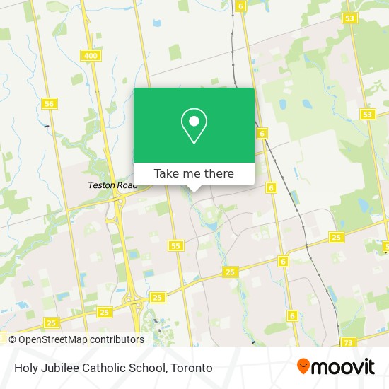 Holy Jubilee Catholic School map