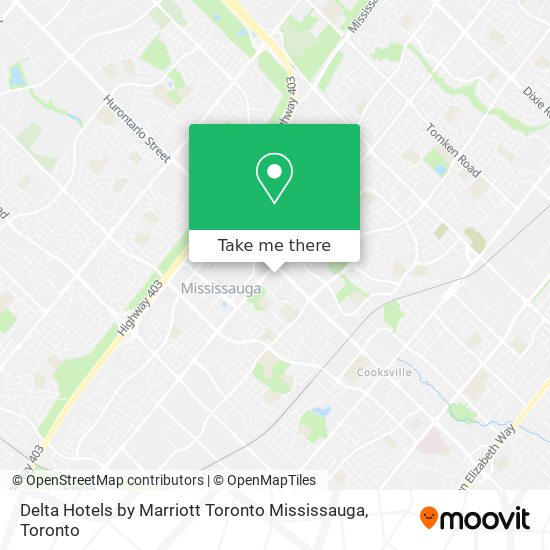 Delta Hotels by Marriott Toronto Mississauga plan