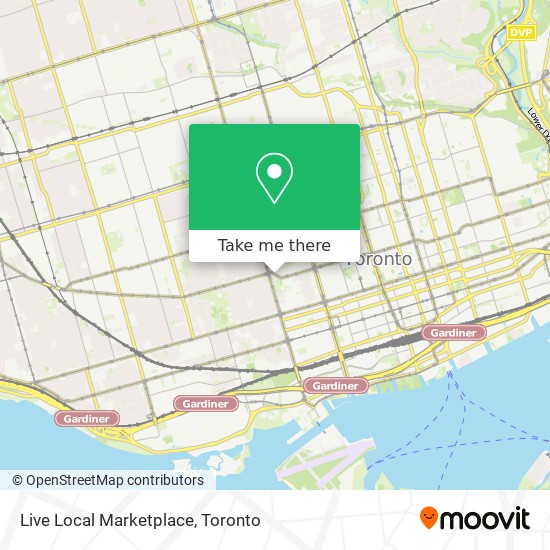 Live Local Marketplace map