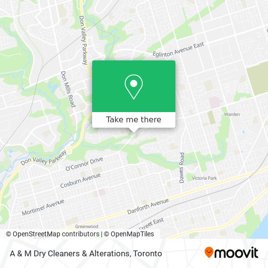 A & M Dry Cleaners & Alterations map