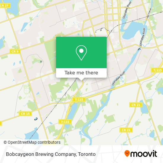 Bobcaygeon Brewing Company map