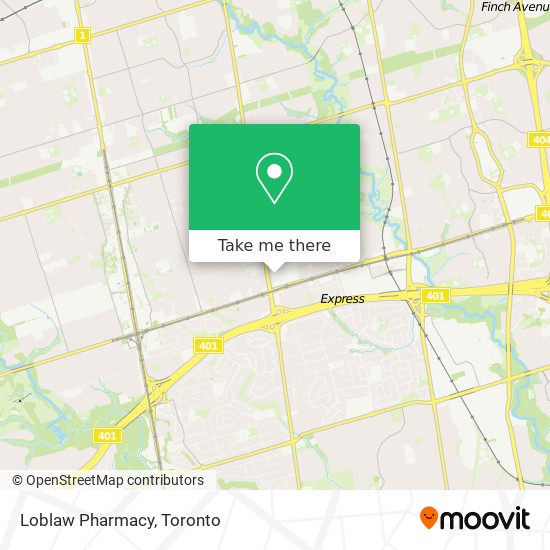 Loblaw Pharmacy map