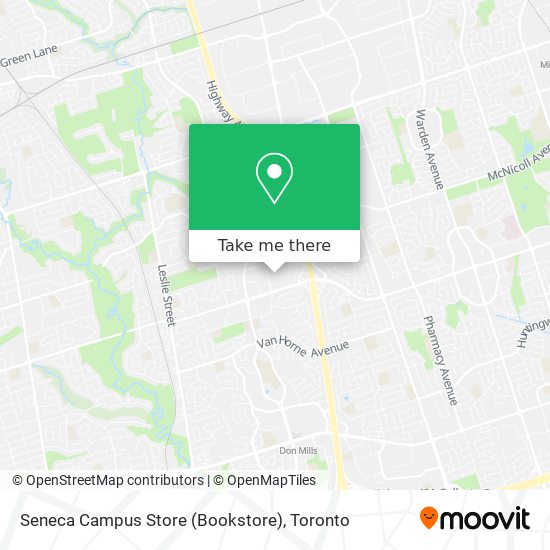 Seneca Campus Store (Bookstore) map