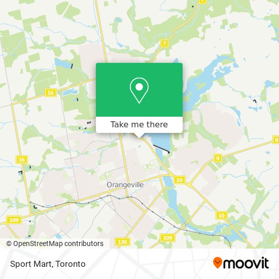 Sport Mart map