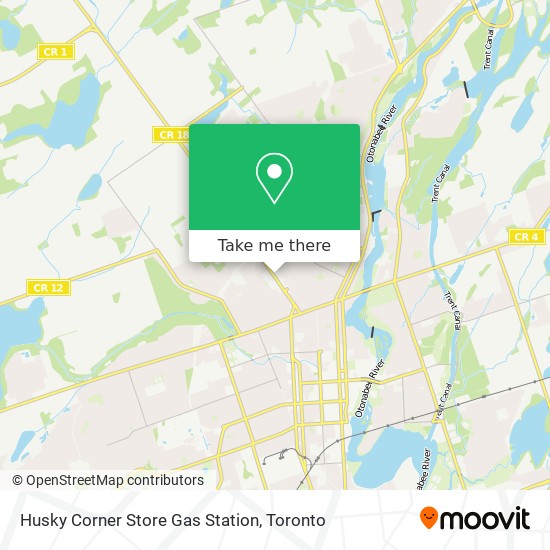 Husky Corner Store Gas Station plan