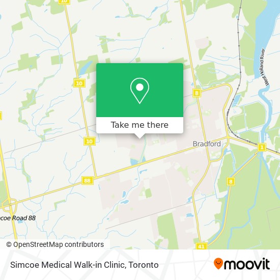 Simcoe Medical Walk-in Clinic plan