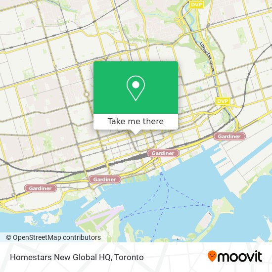 Homestars New Global HQ map