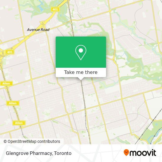 Glengrove Pharmacy map