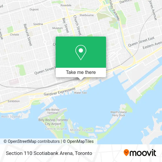 Section 110 Scotiabank Arena plan