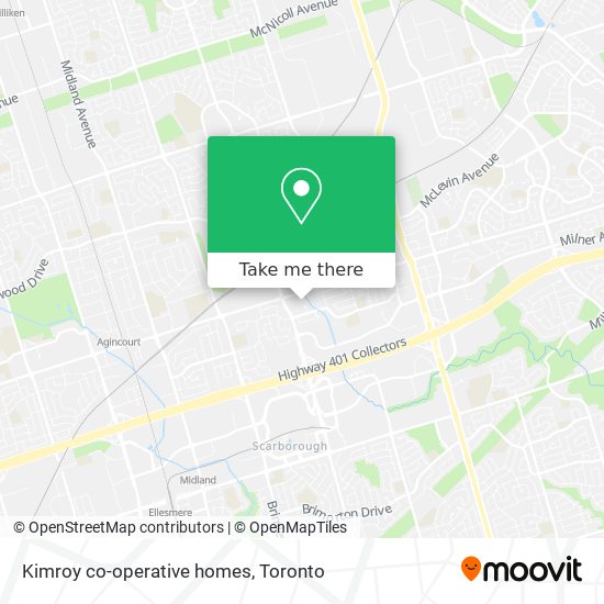 Kimroy co-operative homes map