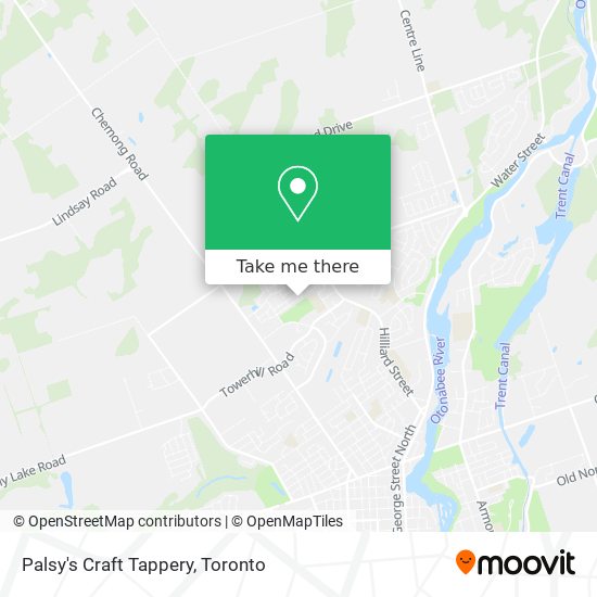 Palsy's Craft Tappery map