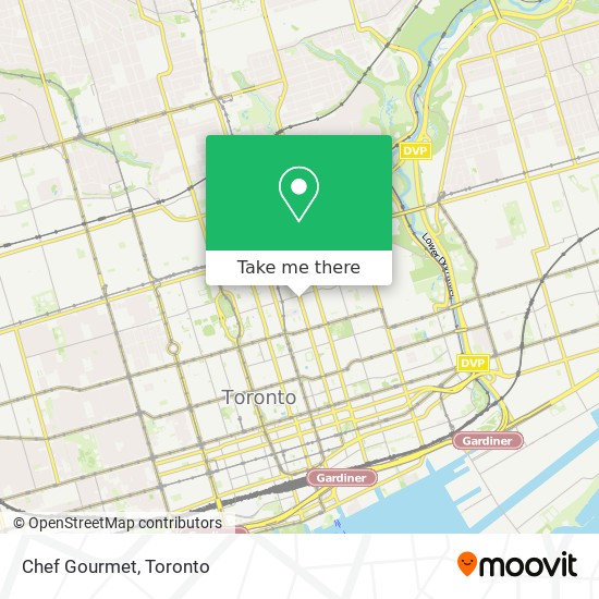 Chef Gourmet map