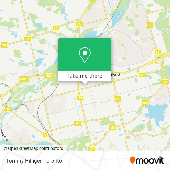 Tommy Hilfiger map