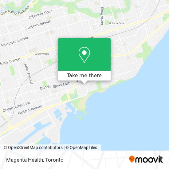 Magenta Health map