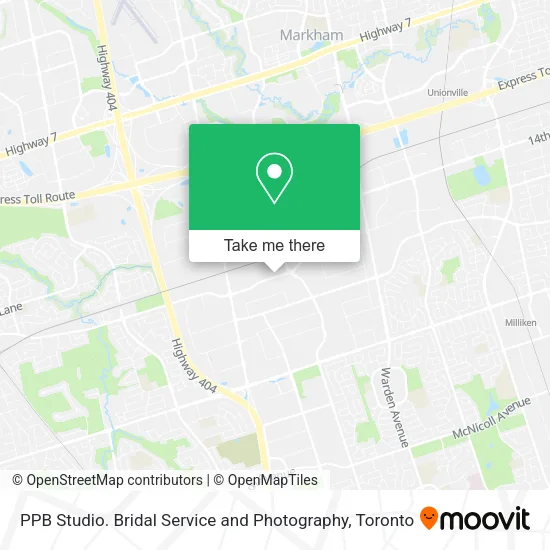 PPB Studio. Bridal Service and Photography map