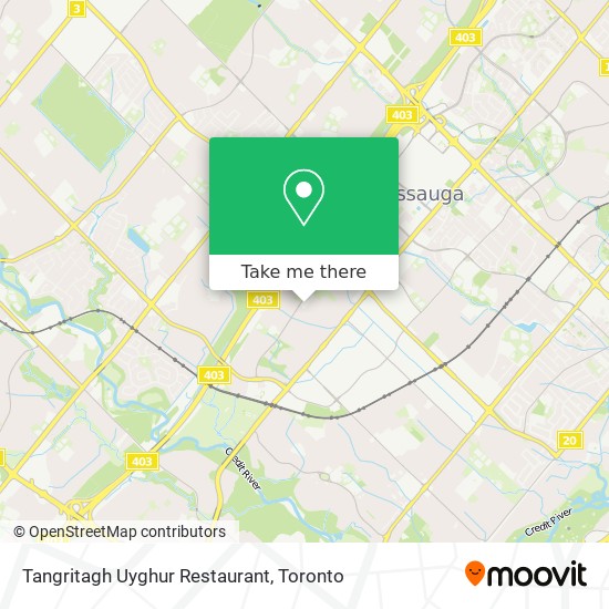 Tangritagh Uyghur Restaurant map