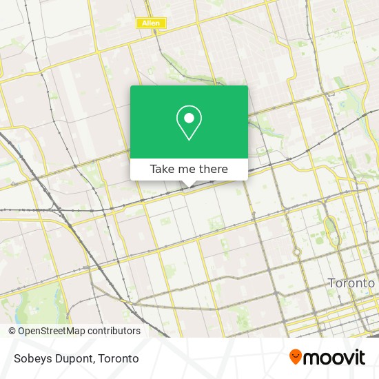 Sobeys Dupont map