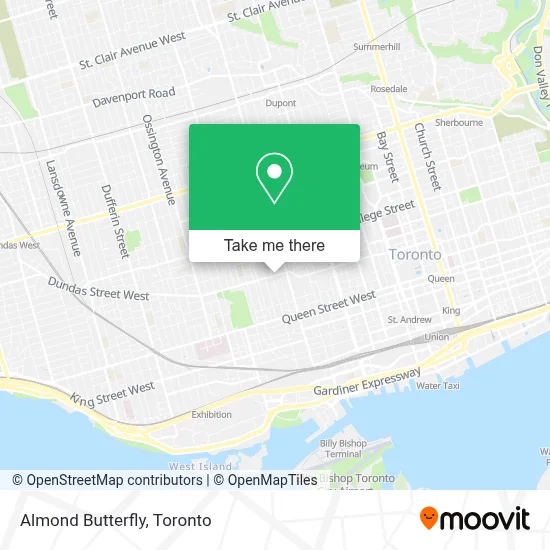 Almond Butterfly map