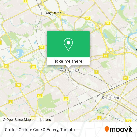 Coffee Culture Cafe & Eatery map