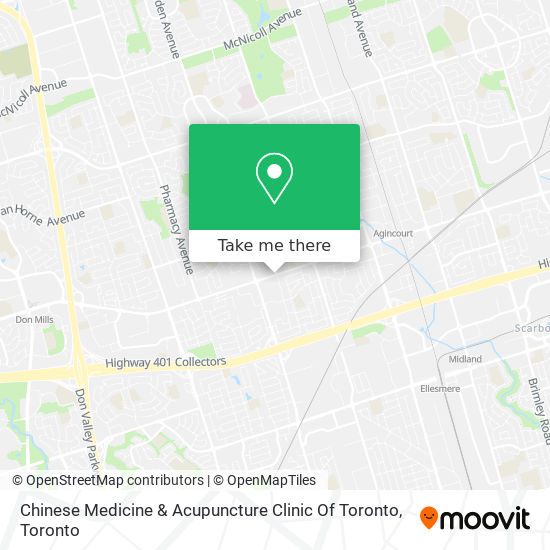 Chinese Medicine & Acupuncture Clinic Of Toronto plan