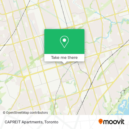 CAPREIT Apartments map