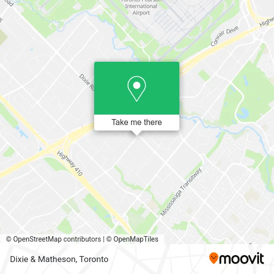 Dixie & Matheson map