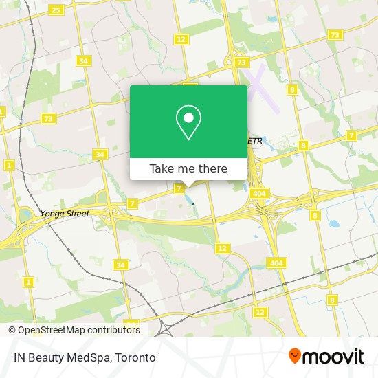 IN Beauty MedSpa map