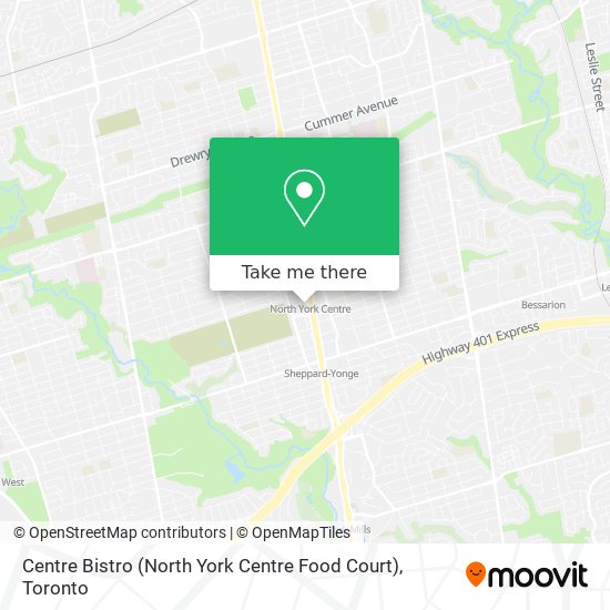 Centre Bistro (North York Centre Food Court) map