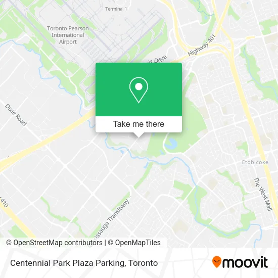 Centennial Park Plaza Parking map
