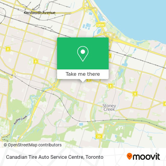 Canadian Tire Auto Service Centre map