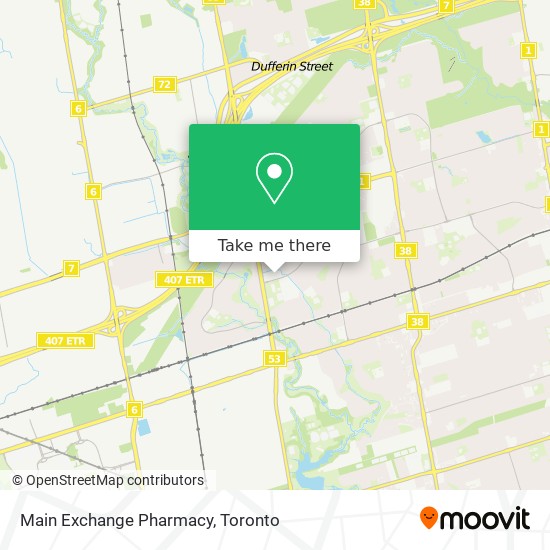 Main Exchange Pharmacy map