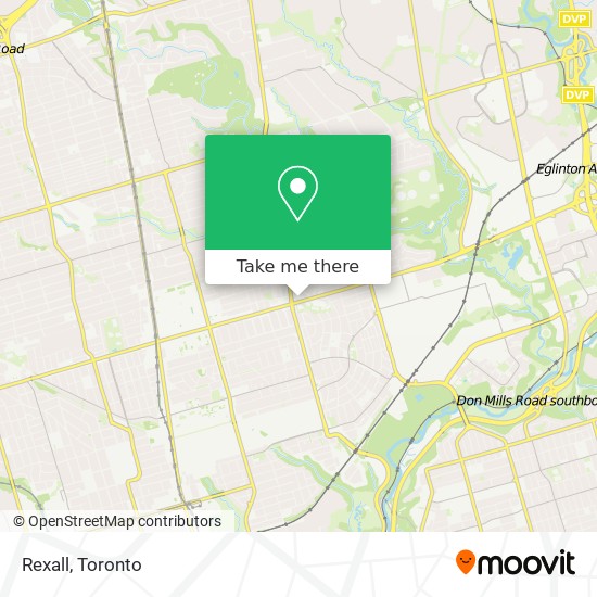 Rexall map