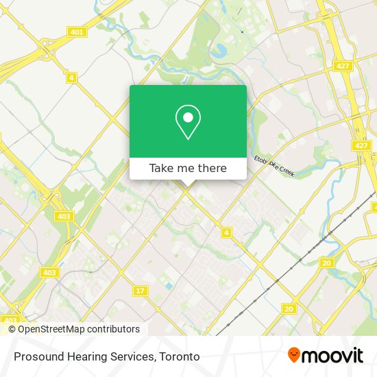 Prosound Hearing Services map