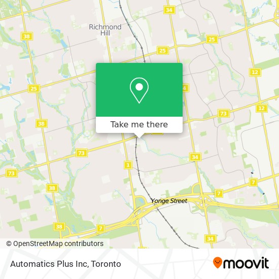 Automatics Plus Inc map