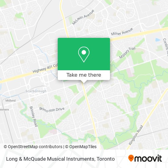 Long & McQuade Musical Instruments map