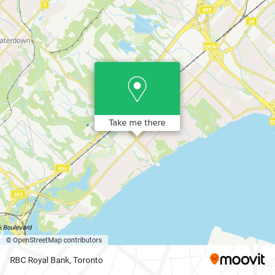 RBC Royal Bank map