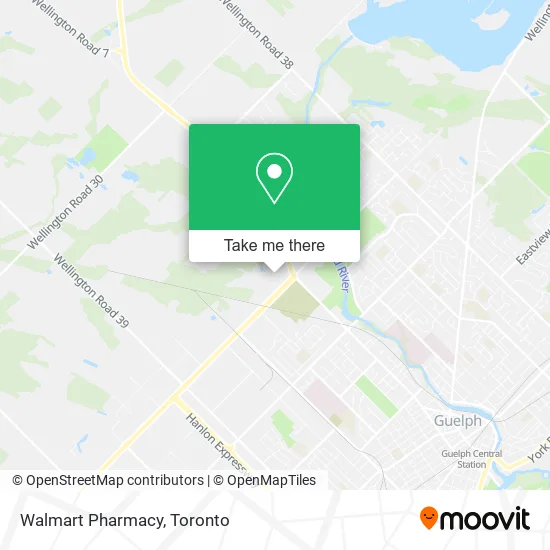 Walmart Pharmacy map