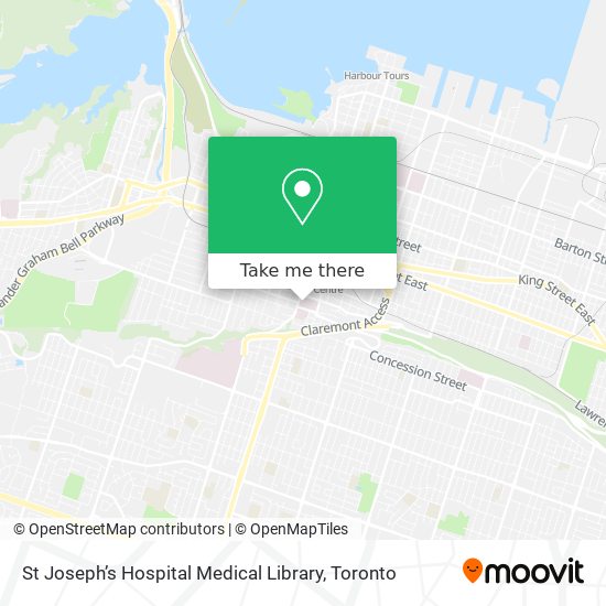 St Joseph’s Hospital Medical Library plan