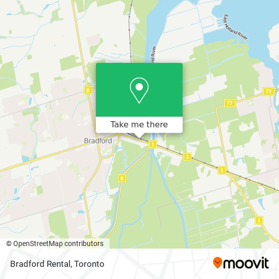 Bradford Rental map