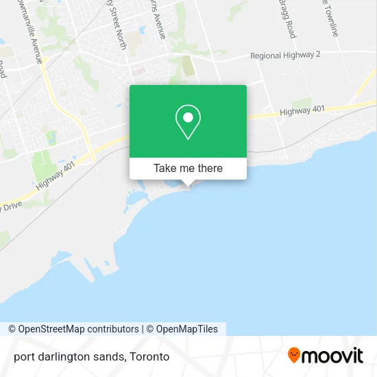 port darlington sands map