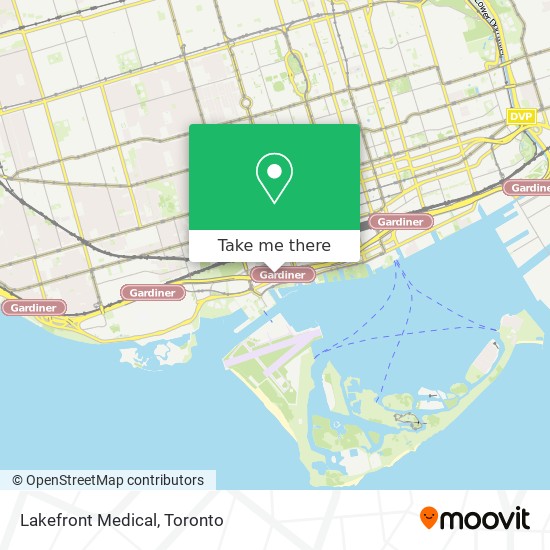 Lakefront Medical map